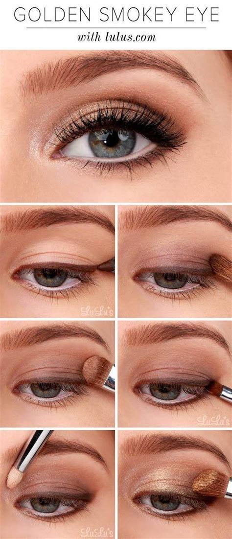 Makeup Tutorials For Green Eyes And Brown Hair Wavy Haircut