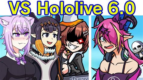 Friday Night Funkin Vs Hololive Funkin Full Week Cutscenes Fnf