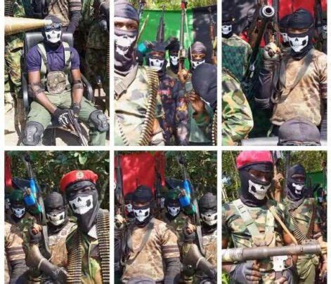 Simon Ekpa Unveils Deadly Biafran Liberation Army Video Photos P M