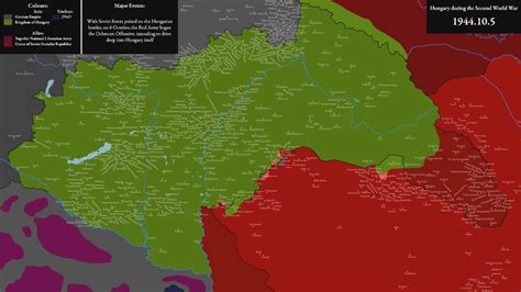 The most detailled Hungary-map I've ever seen... Hungay during WW2 ...