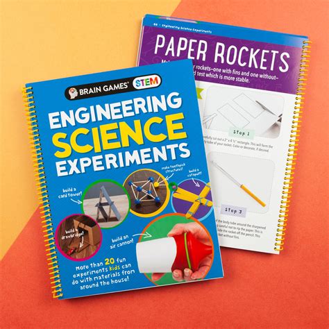 Brain Games STEM Engineering Science Experiments – pilbooks