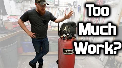 Fixing Cheap Air Compressor Youtube