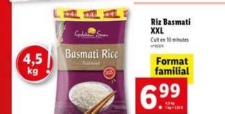 Promo Riz Basmati Xxl Chez Lidl ICatalogue Fr