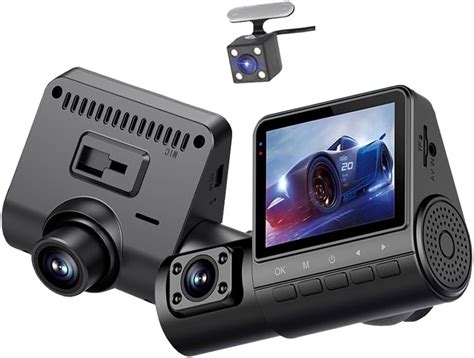 Amazon XRC TECH 3CHs Cameras Dash Cam For Cars Front HD 1080P