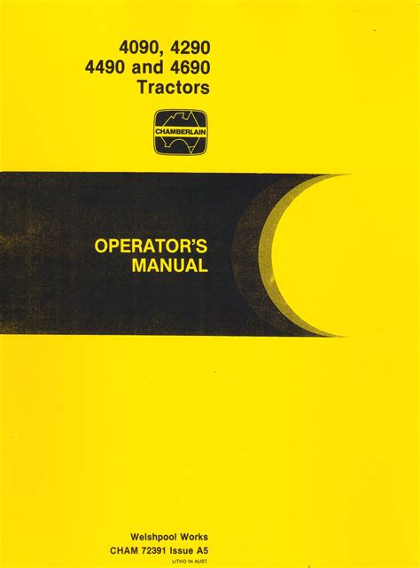 Service Manual 4290 10