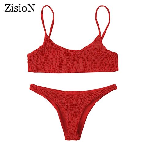 Zision New Brazilian Swimming Suits Sexy Bikini Women Swimsuit