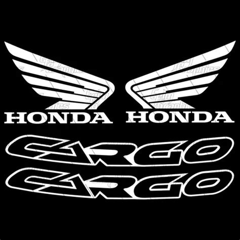 Kit Calcomania Sticker Honda Cargo Racing Efx Ss Moto Vinil En Venta En