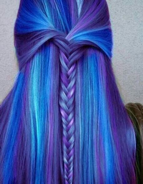 Blue And Purple Hair Ideas For Making A Statement