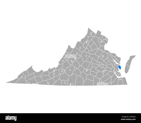 Mathews virginia map hi-res stock photography and images - Alamy