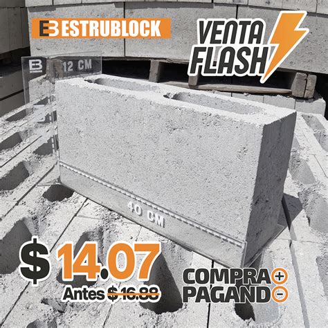 Venta Flash De Block Hueco Block De Concreto Block Ligero Bhe Vf