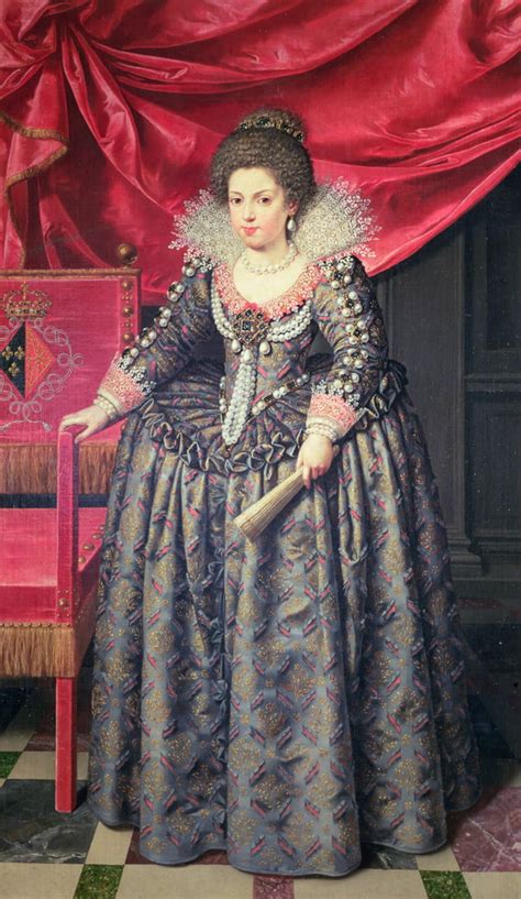 Portrait Of Elizabeth Of France 1602 44 Daughter Of Henri IV And