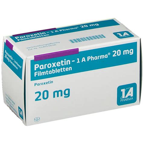 Paroxetin A Pharma Mg St Mit Dem E Rezept Kaufen Shop Apotheke