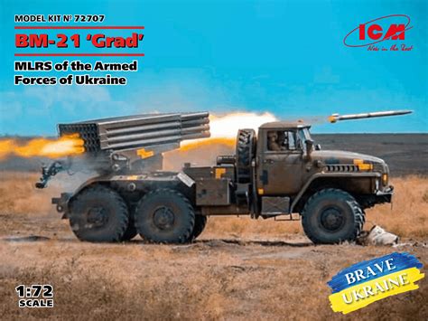 172 Bm 21 Grad Mlrs Of The Armed Forces Of Ukraine Icm Modelli