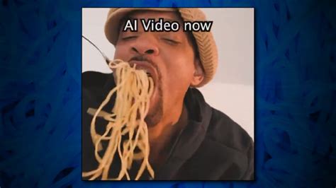 Will Smith parodies viral AI-generated video by actually eating ...