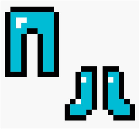 Minecraft Boots Hd Png Download Kindpng