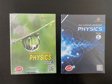 Kssm Physics Textbook Form 4 And Form 5 Hobbies And Toys Books And Magazines Textbooks On Carousell