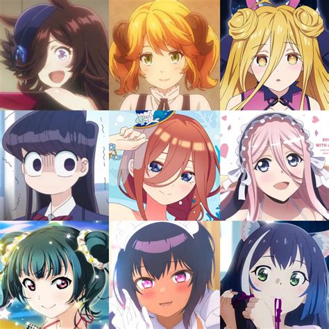 Waifu Tower On Twitter 3x3 Of My Favorite Cute Waifus