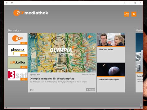 Zdfmediathek Windows 8 10 App Download Chip