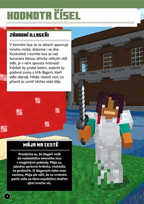 Kniha Minecraft Matika pro minecrafťáky 8 9 let imago cz