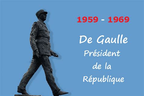 De Gaulle Er Pr Sident De La Me R Publique Fran Aise