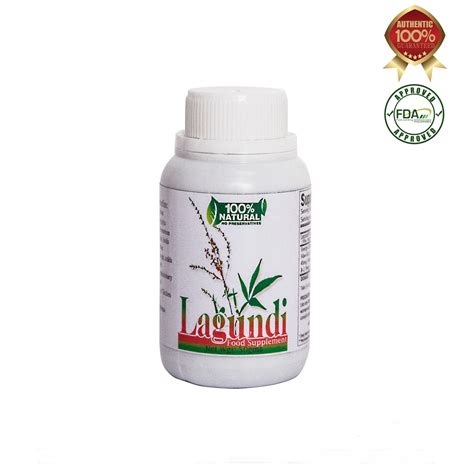 Original Lagundi Capsule 100 Capsules Natural Herb Food Supplement Sjl