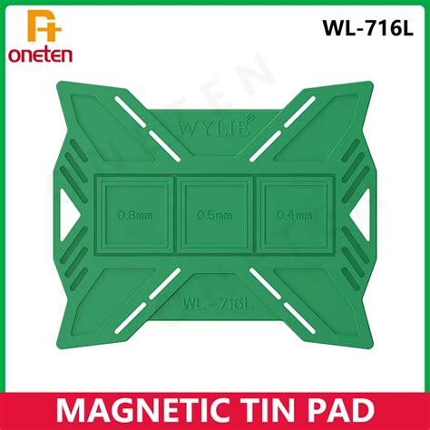 WYLIE WL 716L Magnetic Tin Implant Pad Universal BGA Reballing Platform