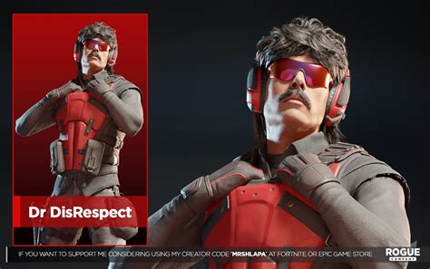 MrShlapa On Twitter Dr DisRespect From Rogue Company Blender Free