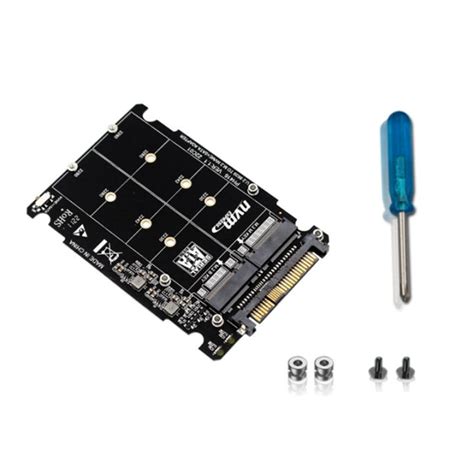 M 2 SSD To U 2 Adapter 2in1 M 2 NVMe And SATA Bus NGFF SSD To PCI E U 2