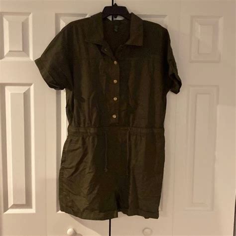 Wild Fable Olive Green Jumpsuit Xl Olive Green Jumpsuit Green