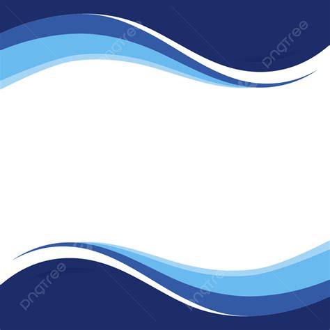 Fondo De Vector De Ondas Azules PNG Dibujos Ola Azul Antecedentes