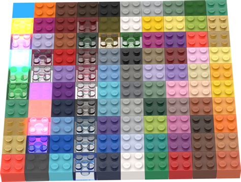 Lego Brick Colors Selection | AllAboutLean.com