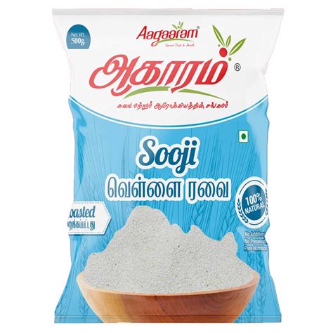 White Rava Sooji Aagaaram