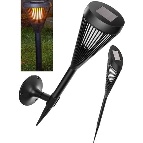 Lampa pochodnia 2w1 solarna efekt płomienia 12 led 5902431046853