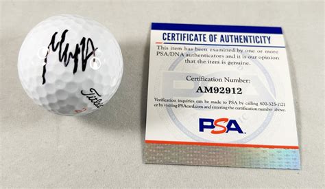 Max Homa Signed Golf Ball Psadna 1 Memorabilia For Less