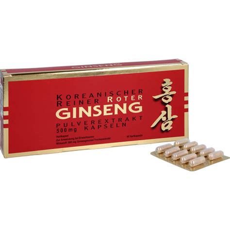 Roter Ginseng Extrakt Kapseln 90 Buc Eumed