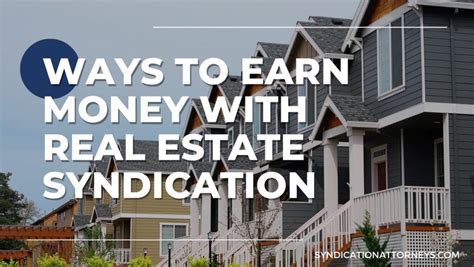 Ways Real Estate Syndication Makes Money For Investors