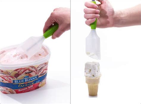 Push Ice Cream Scoop With Portion Control Portion Control Pint Of