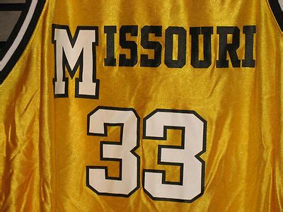 VINTAGE MISSOURI TIGERS BASKETBALL JERSEY STARTER XL MIZZOU COLLEGE ...