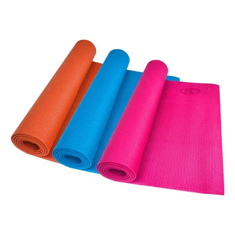 Ripley COLCHONETA YOGA MAT ANTIDEZLIZANTE DE 3MM K6 AZUL