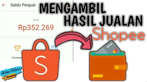 Cara Mencairkan Saldo Penjual Di Shopee Youtube