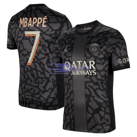 Camiseta Mbappé 7 Psg 20232024 Tercera Equipación Camisetasdefutbolshop