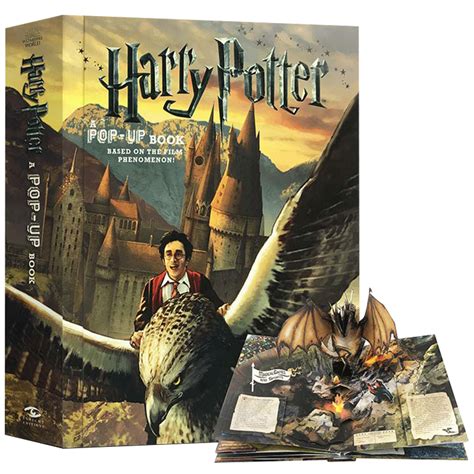 英文原版 Harry Potter A Pop Up Book哈利波特立体书3d珍藏版英文绘本哈利波特魔法石主题故事书手工剪纸书进口英语书籍 虎窝淘