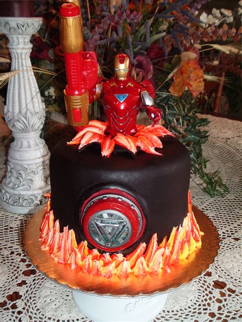 Iron Man Birthday Cake - CakeCentral.com