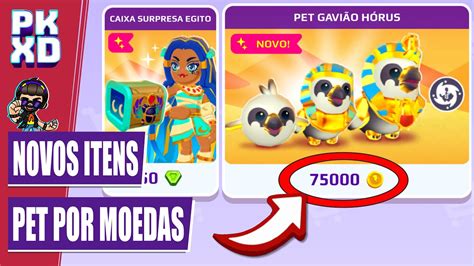 PK XD ATUALIZOU NOVO PET POR MOEDAS OUTFIT CLEÓPATRA E MUITOS PACOTES