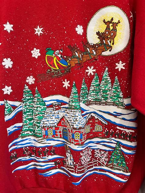 Vintage Christmas Crewneck Etsy