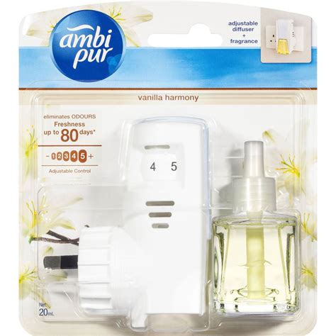 X Ambi Pur Plug In Air Freshener Set Vanilla Harmony Ml