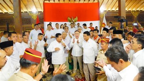 Rujuk Politik Prabowo -Wiranto, Dari Seteru Jadi Sekubu