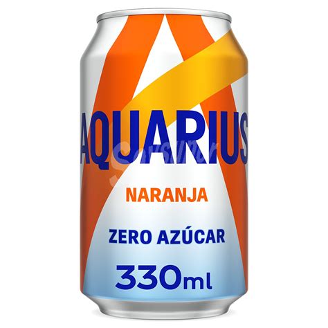 Aquarius Aquarius Zero Bebida isotónica sin azúcar con sabor a naranja