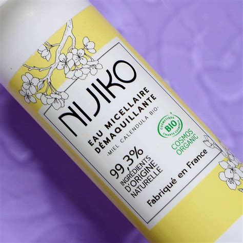 Eau Micellaire Bio Pour Peau Sensible Nijiko