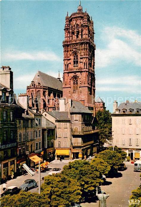 Postkarte Carte Postale 13662799 Rodez La Cathedrale Notre Dame Et La